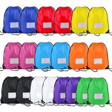 20 Pack Drawstring Bags,Bulk Draw String Backpack, DIY Gym Sports Cinch Bag S...