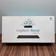 Logitech Revue Digital HD Google TV Media Player Streamer Keyboard Controller