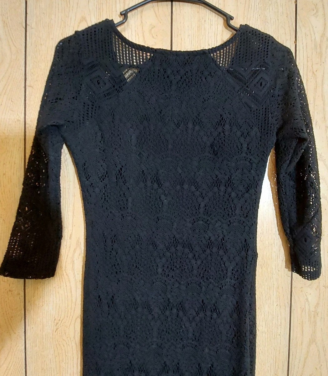 Divided by H&M Black Lace Sheath Dress 51 Long, V Neck Size XS extra Small | eBay Divided by H&M Black Lace Sheath Dress 51 Long, V Neck Size XS extra Small | eBay