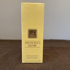 Clinique Aromatics ELIXIR Perfume 3.4 OZ MADE IN SWITZERLAND Sealed