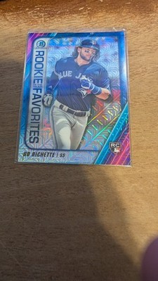 2020 Bowman Mega Box Blue Mojo Refractor 126/150 Bo Bichette #ROYF