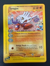 Tyrogue 63/147 Non Holo Pokemon Card Aquapolis Set