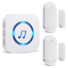 Door Chime,Wireless Door Sensor Chime When Door Opens,Door Entry Alarm Chime ...