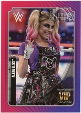 Alexa Bliss 2020 Topps Transcendent WWE VIP Party Pink Purple Card #3 1/1
