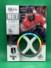 GAME 6 CLINCHER 2025-26 SP GAME USED SETH JONES STANLEY CUP NET CORD /25 FLA