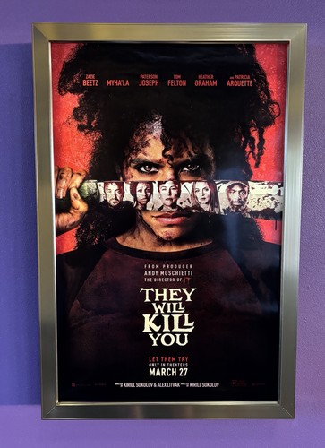 They Will Kill You (2026) Movie Poster 27"x40" Double Sided