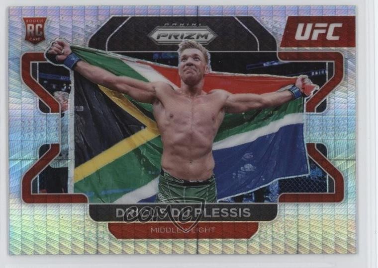 2022 Panini Prizm UFC Hyper Prizm Dricus du Plessis #92 1rr7