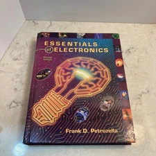 Essentials of Electronics Hard Back Book by Frank D. Petruzella