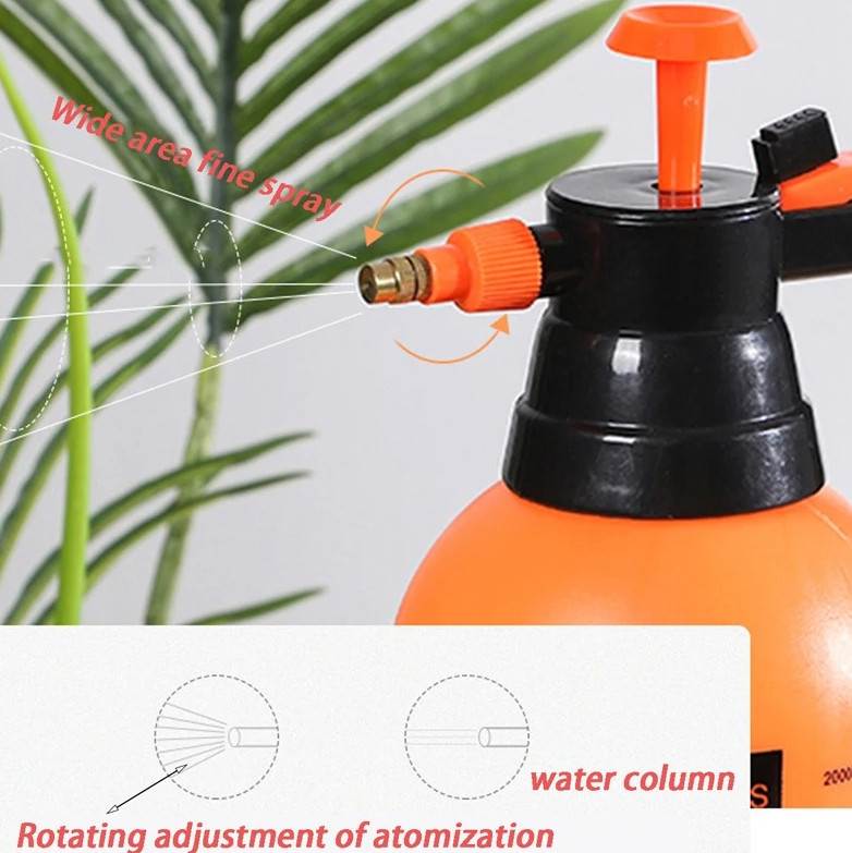 2pcs High-Pressure Garden Watering Can – Thickened Pneumatic Spray Bottle - NEW