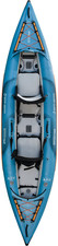 Inflatable kayak for 1 or 2 paddlers high quality Spinera brand. New in box.