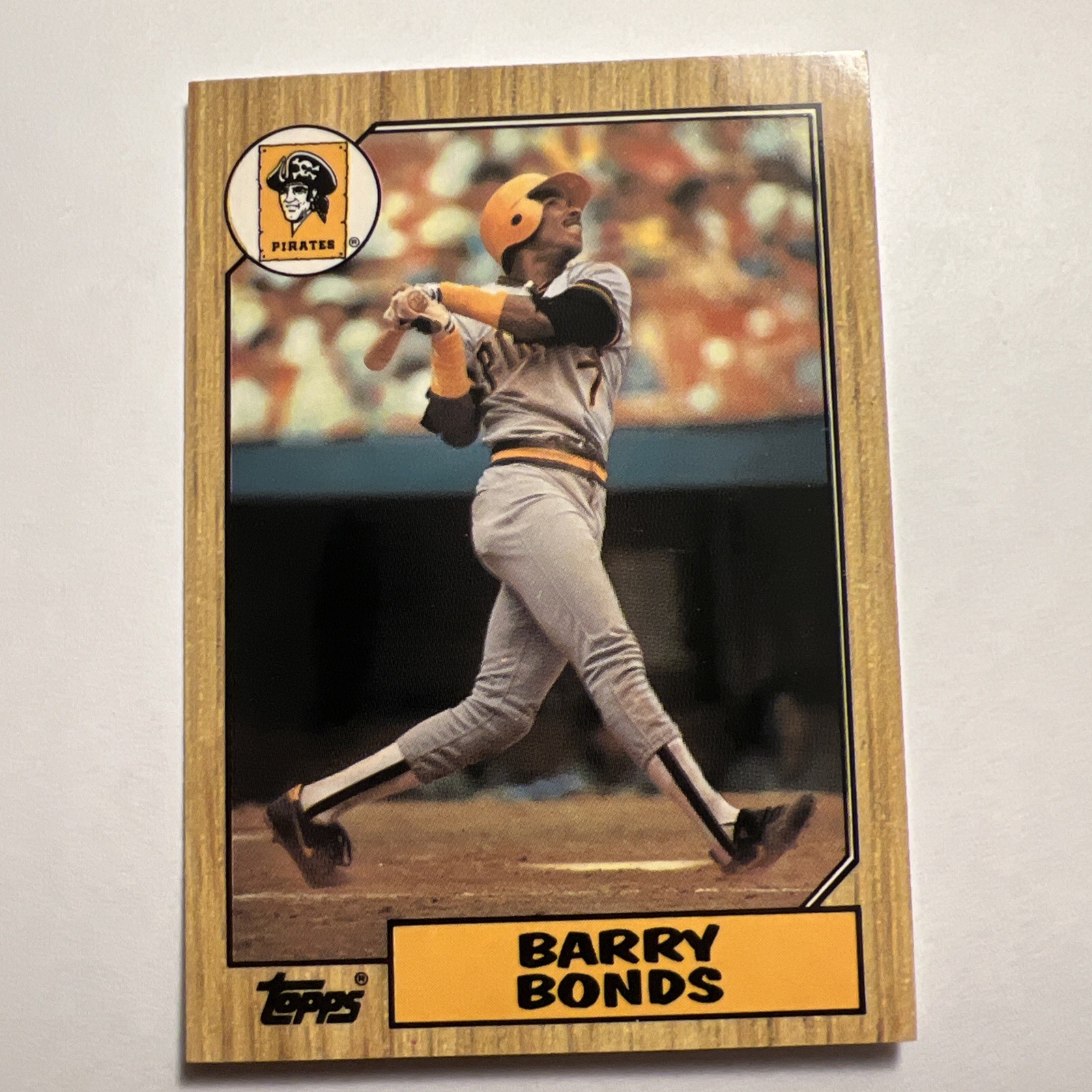 1987 topps tiffany barry bonds rc 320