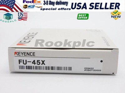 Keyence FU-45X Fiber Optic Sensor FU45X Digital Fiber Unit New Shipping One