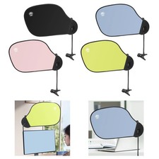 Office Computer Screen Light Shield Bendable Arm with Clamp Multipurpose