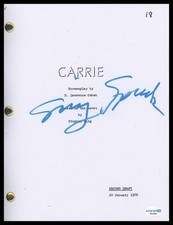 Sissy Spacek "Carrie" AUTOGRAPH Signed Full Complete Script Screenplay ACOA