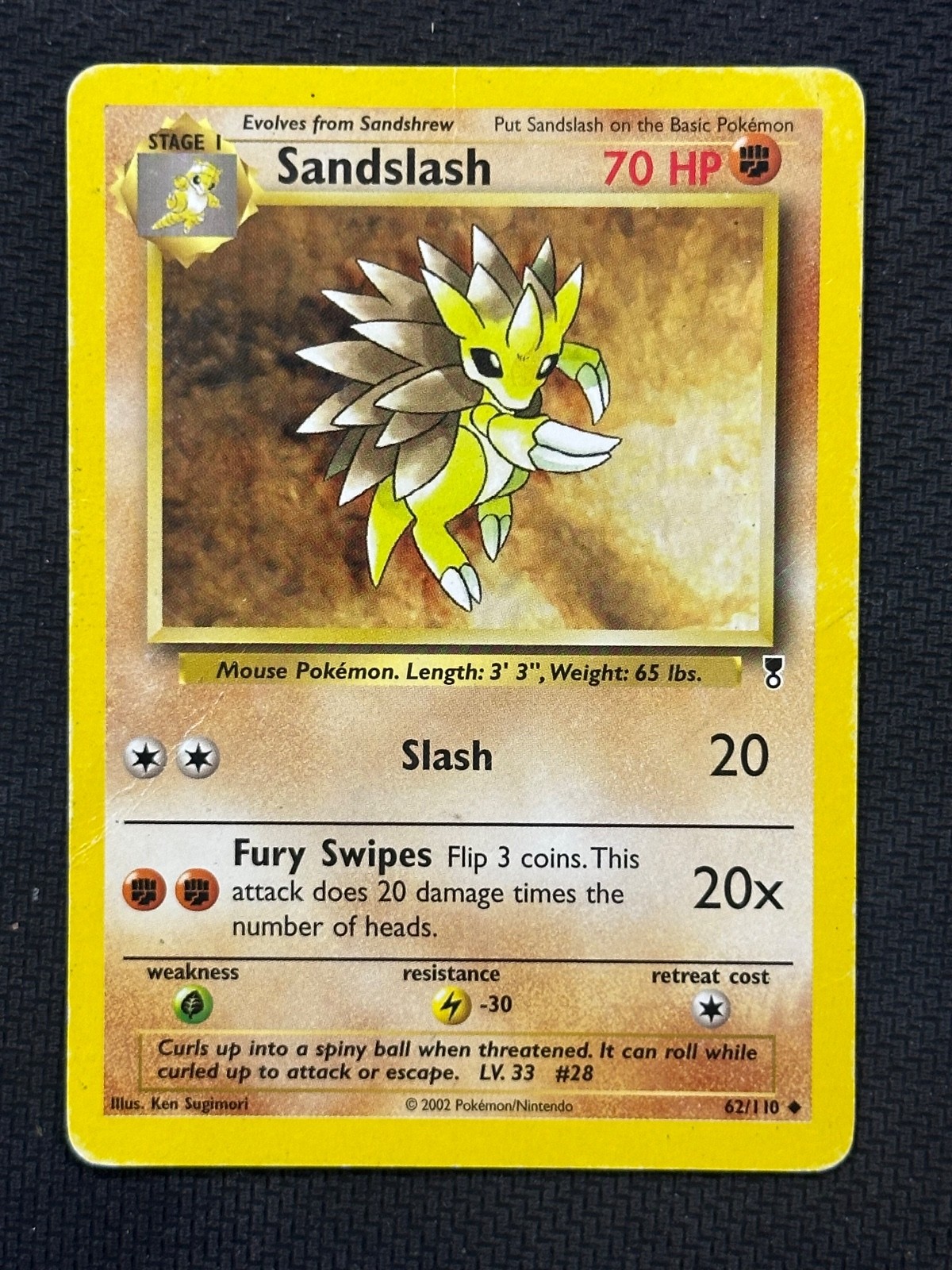Sandslash Uncommon Legendary Collection 062/110 MP