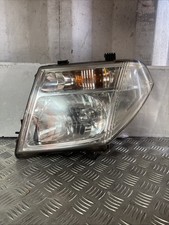 NISSAN NAVARA MK2 D40 HEADLIGHT HEADLAMP LEFT PASSENGER 2005-2009 26060EB30D