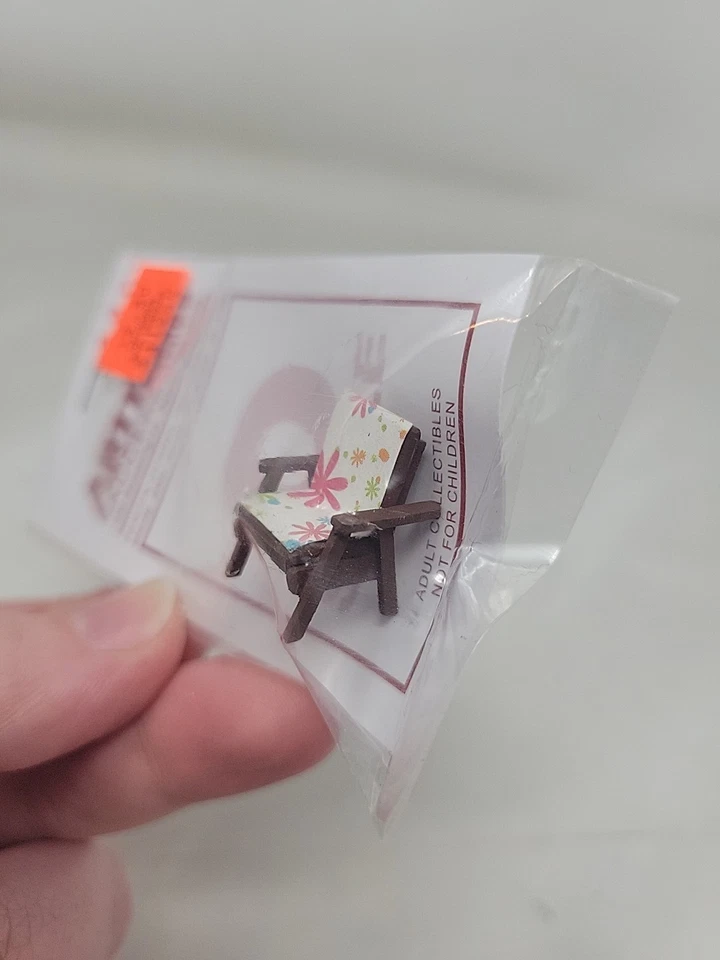 Artista #1469 - Cadeira de gramado Redwood - Detalhes em escala O - Modelos de trens - NOVO - Imagem 3 de 3