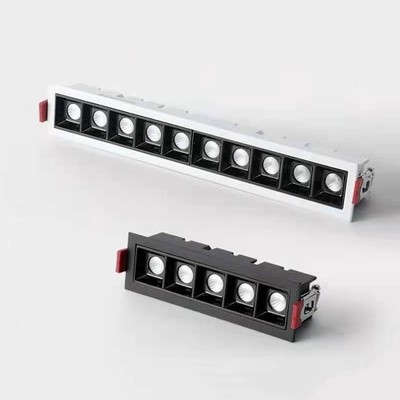 LED Eye Protection Lamp Hallway Linear Grille Light Ceiling Fixture Flush Mount
