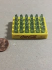 Vintage Miniature Coca-Cola Case 24 Bottles Yellow & Red Logo FOR TONKA TRUCKS?