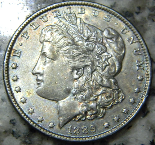 1889 Morgan Silver Dollar AU Priced Below Coin’s Silver Content Value 715