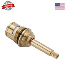 Faucet Ceramic Cartridge, G3/4" Brass Tap Ceramic Stem Cartridges Valve Repla...