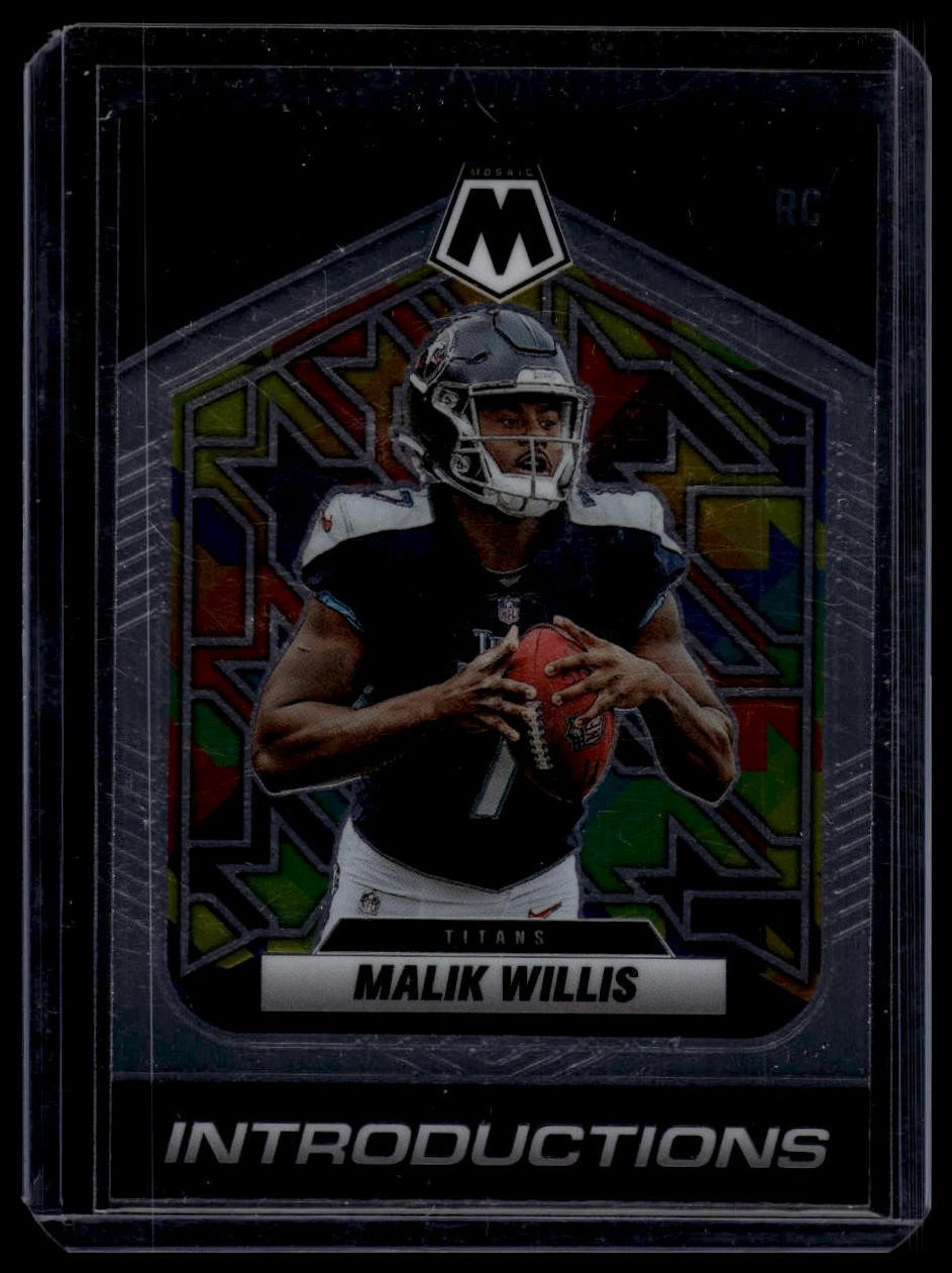 2022 Panini Mosaic #I-3 Malik Willis Introductions Mosaic Rookie