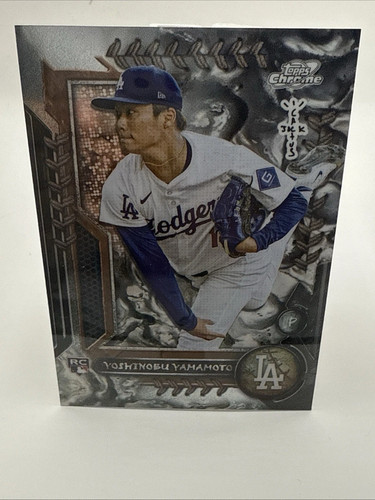 2024 Topps Chrome Cosmic x Cactus Jack #13 Yoshinobu Yamamoto | Baseba