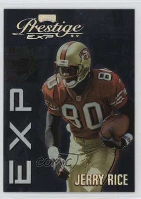 1999 Playoff Prestige EXP Reflections Silver 671/3250 Jerry Rice #EX89 HOF 1m5u