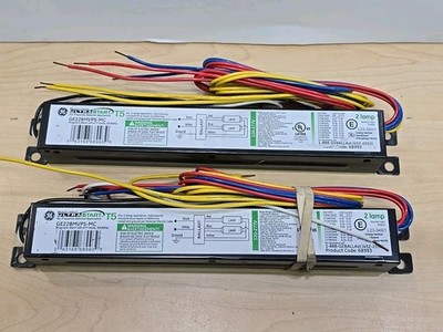 GE GE228MVPS-MC 68993 Ballast Ultra Start Electronic Ballast F25 T5 120-277V UL