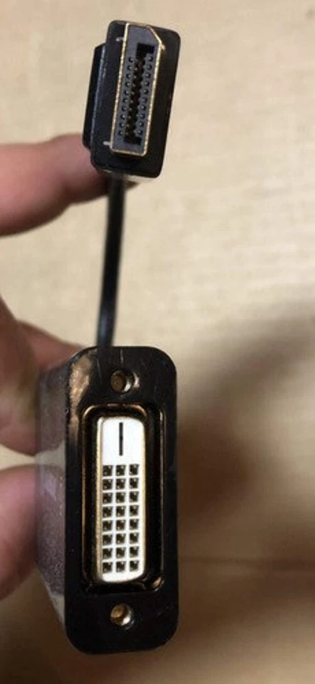 Alogic  DisplayPort to DVI Adapter Cable Display Port DP Male to DVI-D Female - Image 2 of 2