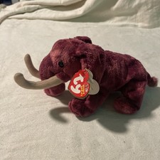 Vintage 2002 Ty Beanie Baby - COLOSSO the Mammoth (7.5 Inch) MINT with MINT TAGS