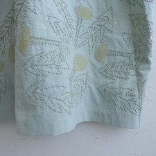 mina perhonen Tanpopo Embroidered Cotton Dress Size 36