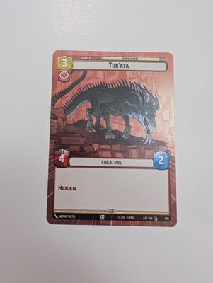 Star Wars: Unlimited - Tuk'Ata (Hyper) - Legends Of The Force NM/M Condition