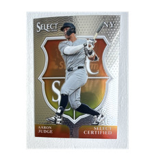 Panini Select Certified Aaron Judge #6 New York Yankees 2025 MLB Baseball Card