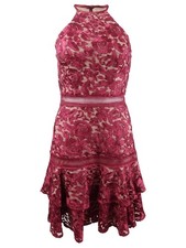 Xscape Women's Lace Halter Dress