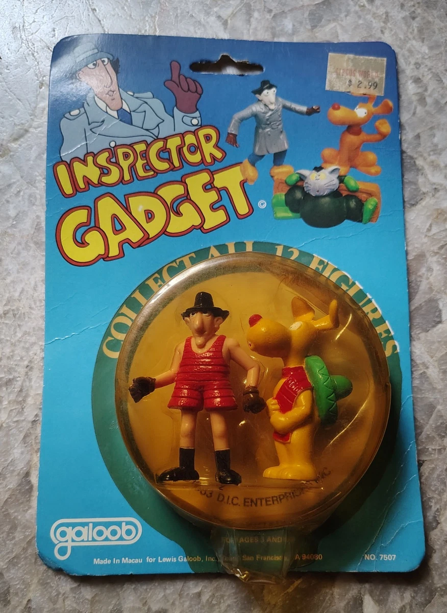 Inspecteur Gadget lot figurines Bandai 1983 - jouets rétro jeux de