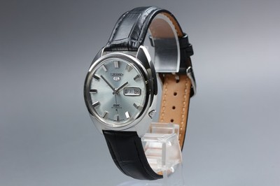 Seiko 5 DX 6106-8131 38mm Date Automatic 25Jewels Men's Watch  JAPAN 1968 Exc+5