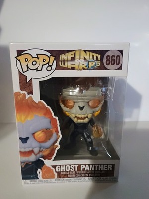 Funko Pop Ghost Panther #860 Marvel Infinity Warps