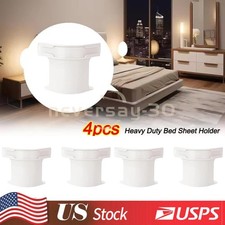 20 13 Fitted Sheet Holder Keep Sheets Tight Heavy Duty Straps Fit All Mattresses