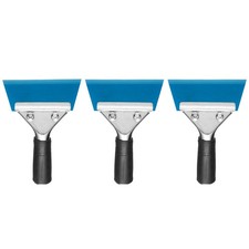 3pcs Squeegee 5 Inch Water Blade Shower Squeegee for Car Window Glass, Blue