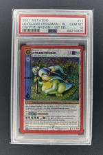 2021 MetaZoo Cryptid Nation 1st Edition Holo Loveland Frogman #11 PSA 10