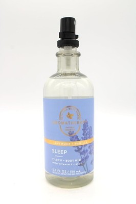 Bath & Body Works Aromatherapy Lavender Vanilla Stress Relief Pillow Mist, 5.3