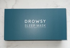 Drowsy Sleep Co. Green Sapphire Silk Sleep Mask Free Shipping