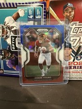 Panini 2020 Prizm Chase Young Rookie Card #383 Washington Football Team. rookie card picture