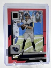2022 Panini Clearly Donruss 33/49 #47 Ryan Tannehill Tennessee Titans