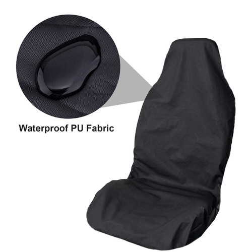 Universal Car Seat Covers Protectors Full Set Fabric Front Rear Seat Washable UK - Picture 24 of 27