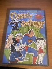 Classic Cartoons DVD 12 Episodes...Felix, Superman, Betty Boop, Popeye...229