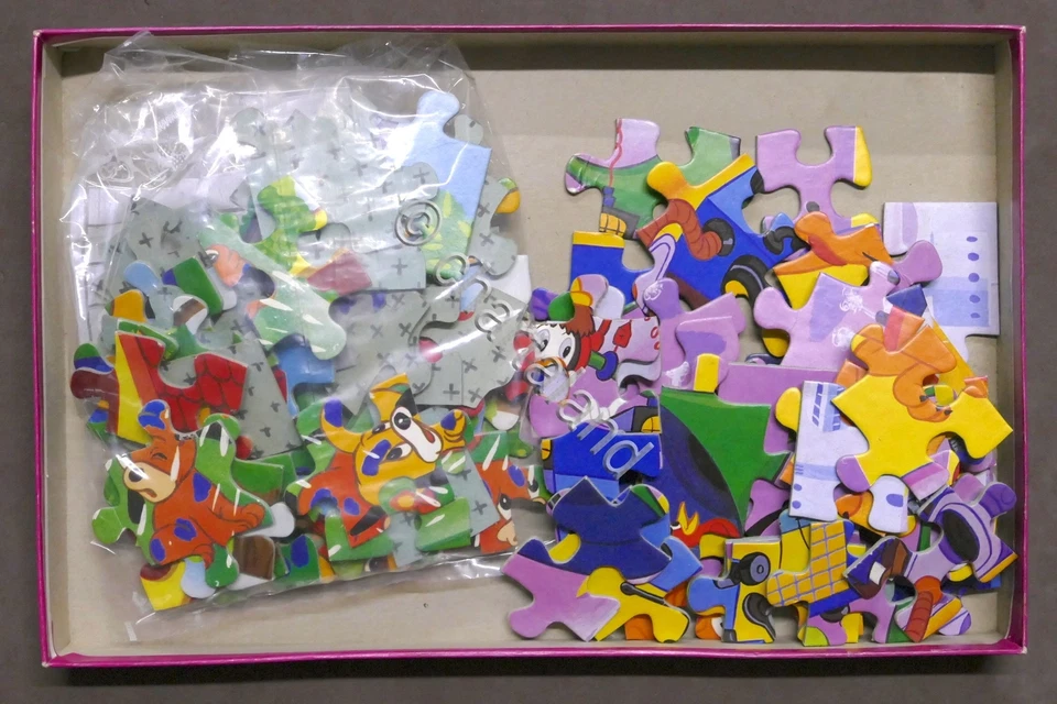 Disney Puzzle 2 x 48 pieces - Schmidt Puzzle Pluto 625 2914 - anni 60/70 - Immagine 3 di 3