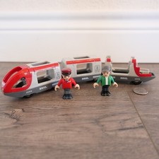 Brio World Wooden Railway LO416 Shuttle Train  2 Figures from set 33052   