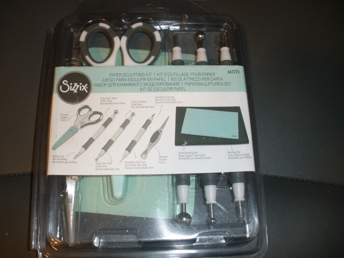 NEW Sizzix Making Tool Paper Sculpting Kit 662225 (SU39A) | eBay